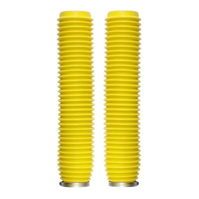 Soufflets de fourches PVC jaune L: 370mm Ø43mm à 59mm