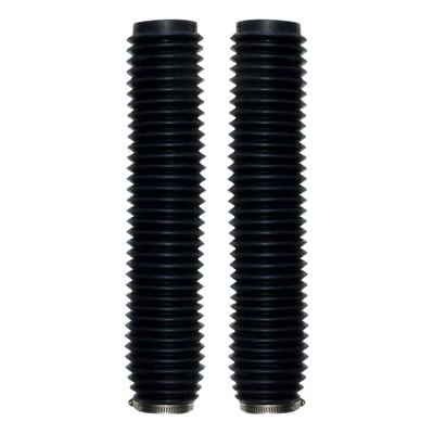 Soufflets de fourches PVC noir L: 370mm Ø43mm à 59mm