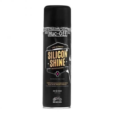 Spray de protection moto Muc-Off Silicon Shine 500ml