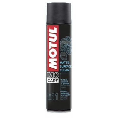Spray lustreur peinture mate Motul E11 Matte Surface Clean 400ml