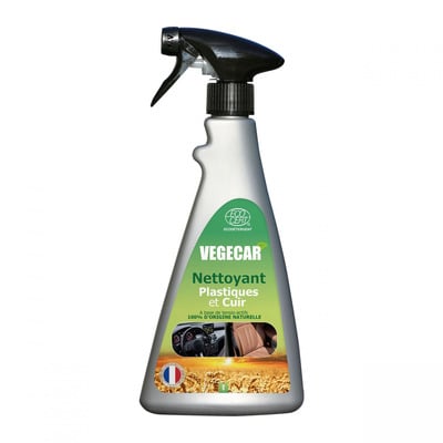Spray nettoyant cuir/plastique Mecacyl 100% végétal 500ml