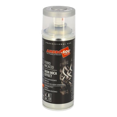 Spray peinture Ambro-Sol effet acier fer forgé gris 400ml