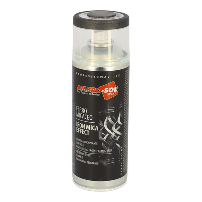 Spray peinture Ambro-Sol effet acier noir graphite 400ml