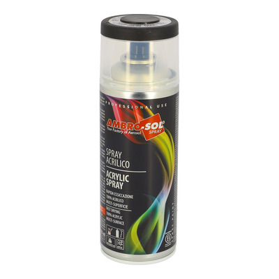 Spray peinture Ambro-Sol ral 9005 noir mat 400ml