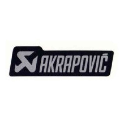 Sticker Akrapovic 120 x 35 mm