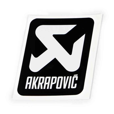 Sticker Akrapovic 75 x 75 mm
