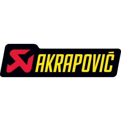Autocollant AKRAPOVIC 4 adhésif STICKERS REFLECHISSANT MOTO CARENAGE EN FRANCE  