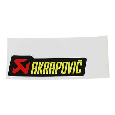 Sticker Akrapovic 95 x 30 mm