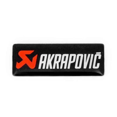 Sticker Akrapovic gel 30 x 11 mm