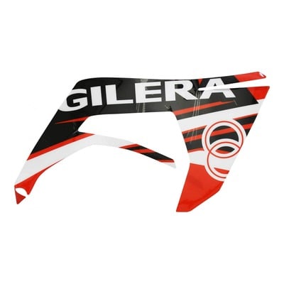 Sticker déco d’aile avant droite 2H002134 pour Gilera SMT / RCR 18-