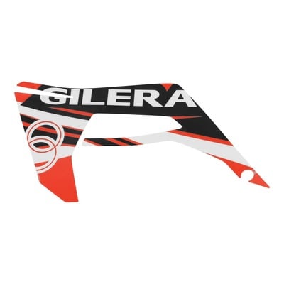 Sticker déco d’aile avant gauche 2H002135 pour Gilera SMT / RCR 18-