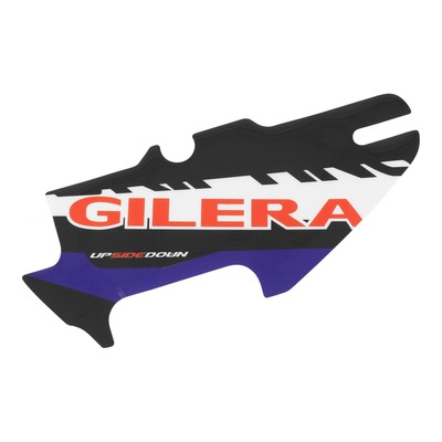 Sticker déco de protège fourche gauche 2H003174 pour 50 Gilera SMT drifting 19-