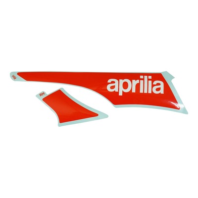 Sticker déco de spoiler droit 2H002027 pour Aprilia 50 SR motard 18-
