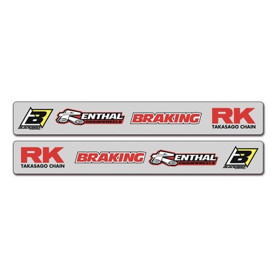 Stickers de bras oscillant Blackbird Racing Suzuki 125 RM 91-08
