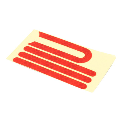 Stickers réfléchissants rouge Xiaomi M365/Pro