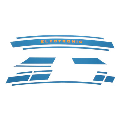 Stickers RMS bleu electronic Vespa ET3