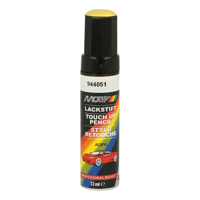 Stylo de retouche Motip 940051 jaune ultra brillant 12 ml
