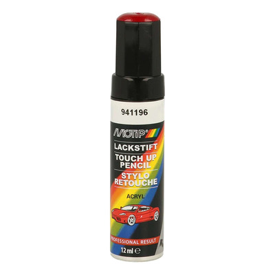 Stylo de retouche Motip 941196 rouge ultra brillant 12 ml