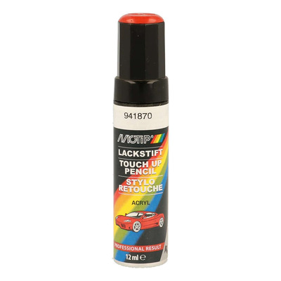 Stylo de retouche Motip 941870 rouge ultra brillant 12 ml