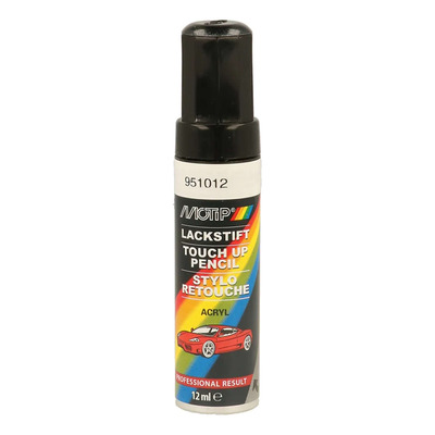 Stylo de retouche Motip 951012 gris métallisé 12 ml