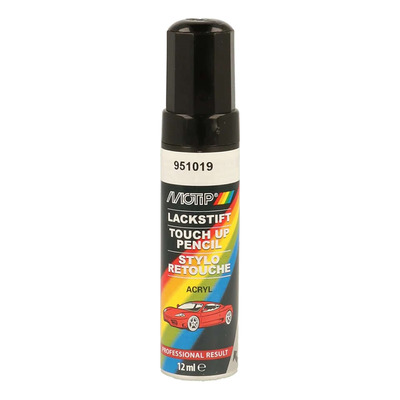 Stylo de retouche Motip 951019 gris métallisé 12 ml