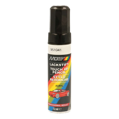 Stylo de retouche Motip 951041 gris métallisé 12 ml