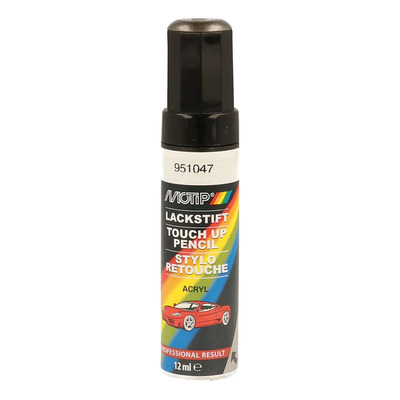 Stylo de retouche Motip 951047 gris métallisé 12 ml