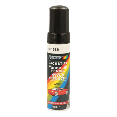 Stylo de retouche Motip 951069 gris métallisé 12 ml