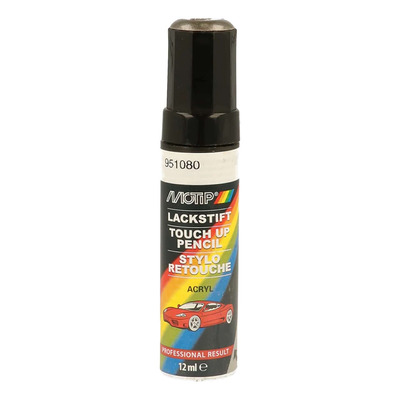 Stylo de retouche Motip 951080 gris métallisé 12 ml