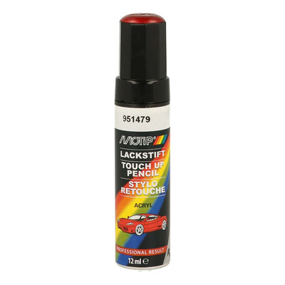 Stylo de retouche Motip 951479 rouge métallisé 12 ml
