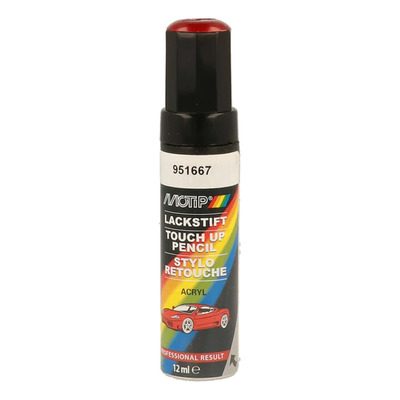 Stylo de retouche Motip 951667 rouge métallisé 12 ml