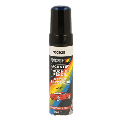 Stylo de retouche Motip 953929 bleu métallisé 12 ml