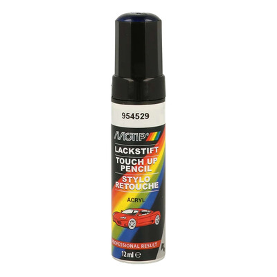 Stylo de retouche Motip 954529 bleu métallisé 12ml