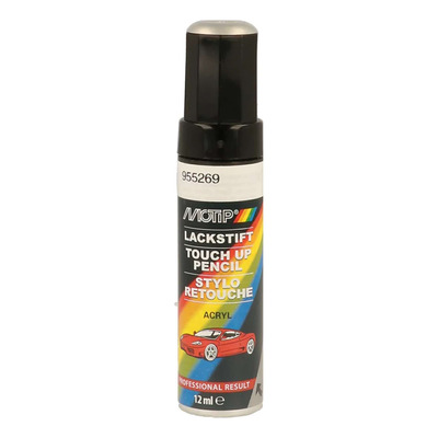 Stylo de retouche Motip 955269 argent métallisé 12 ml