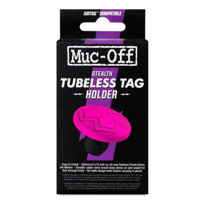 Support antivol Muc-Off Apple Air Tag tubeless (valves non-incluses)