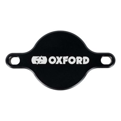 Support antivol Oxford Apple Air Tag porte-bidon noir