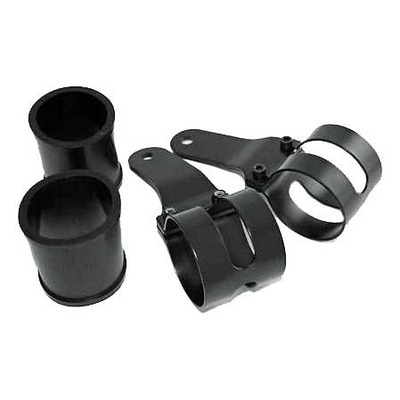 Support d’optique noir Brazoline pour tube de fourche Ø43-47mm