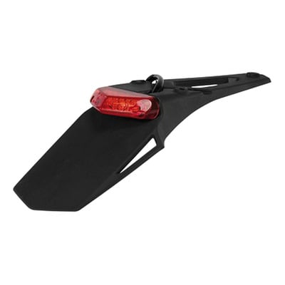 Support de Plaque ACERBIS X-LED avec Feu Arrière LED - Homologué CE - Universel