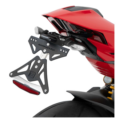 Support de plaque Barracuda Ducati Panigale V4 2025 avec clignotants origines