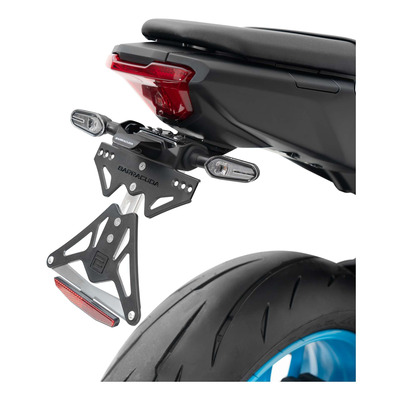Support de plaque Barracuda Yamaha MT-07 2025 avec clignotants origines
