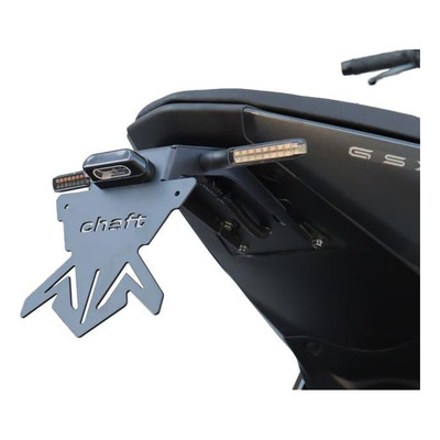 Support de plaque d'immatriculation Chaft Suzuki GSX-8S 23-24 avec clignotants multifonctions