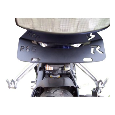 Support de plaque d’immatriculation R&G Racing noir Suzuki GSX-R 1000 05-06