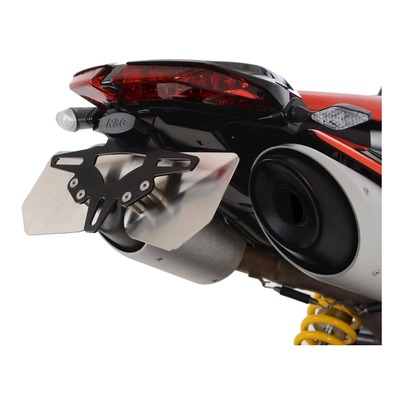 Support de plaque d’immatriculation R&G Racing noir Ducati Hypermotard 950 21-22