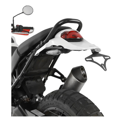 Support de plaque d’immatriculation R&G Racing noir Ducati Desert X 22-23