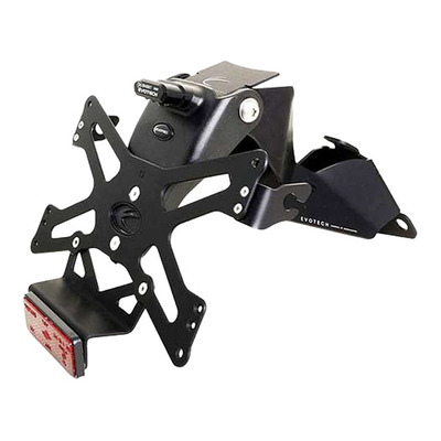 Support de plaque Evotech noir Aprilia RS 660 20-25