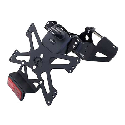 Support de plaque Evotech noir Aprilia RSV4 1100 21-24