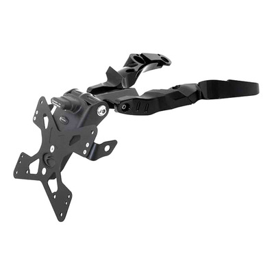Support de plaque Evotech noir Ducati Monster 1200 14-21
