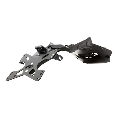 Support de plaque Evotech noir Ducati Multistrada 1260 18-20