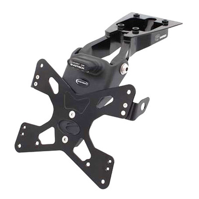 Support de plaque Evotech noir Honda CB 600 Hornet 11-13