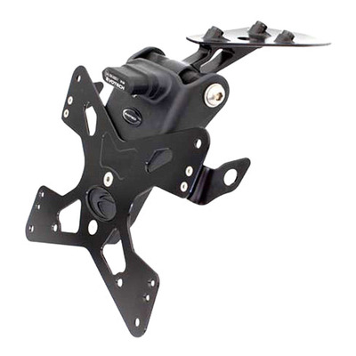 Support de plaque Evotech noir Honda CBR 1000 RR 10-16